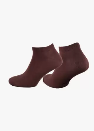 Короткі коричневі шкарпетки, 6 пар